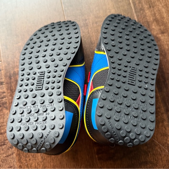 Puma limited 50 edition Smiley world child shoes size 12C Unisex - Picture 9 of 13